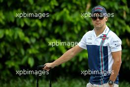Felipe Massa (BRA) Williams F1 Team  16.09.2017. Formula 1 World Championship, Rd 14, Singapore Grand Prix, Marina Bay Street Circuit, Singapore, Qualifying Day.