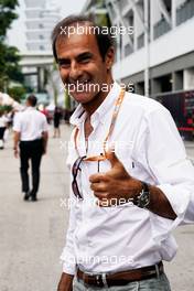 Emanuele Pirro (ITA) FIA Steward.                                14.09.2017. Formula 1 World Championship, Rd 14, Singapore Grand Prix, Marina Bay Street Circuit, Singapore, Preparation Day.