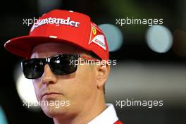 Kimi Raikkonen (FIN) Scuderia Ferrari  14.09.2017. Formula 1 World Championship, Rd 14, Singapore Grand Prix, Marina Bay Street Circuit, Singapore, Preparation Day.