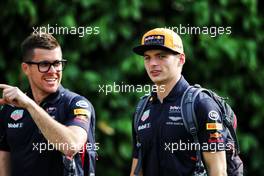 Max Verstappen (NLD) Red Bull Racing. 14.09.2017. Formula 1 World Championship, Rd 14, Singapore Grand Prix, Marina Bay Street Circuit, Singapore, Preparation Day.