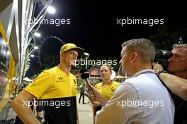 Nico Hulkenberg (GER) Renault Sport F1 Team  14.09.2017. Formula 1 World Championship, Rd 14, Singapore Grand Prix, Marina Bay Street Circuit, Singapore, Preparation Day.