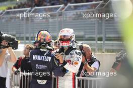 Race 2, Celebration Artem Markelov (RUS) Russian Time winner 09.07.2017. FIA Formula 2 Championship, Rd 5, Spielberg, Austria, Sunday.