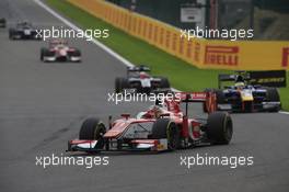 Race 1, Charles Leclerc (MON) PREMA Racing 26.08.2017. Formula 2 Championship, Rd 8, Spa-Francorchamps, Belgium, Saturday.