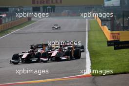 Race 2, Charles Leclerc (MON) PREMA Racing 27.08.2017. Formula 2 Championship, Rd 8, Spa-Francorchamps, Belgium, Sunday.