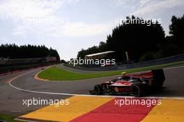 Free Practice, Alexander Albon (THA) ART Grand Prix 25.08.2017. Formula 2 Championship, Rd 8, Spa-Francorchamps, Belgium, Friday.