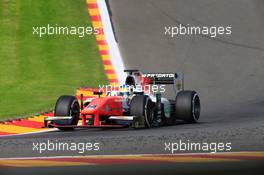 Free Practice, Sergio Sette Camara (BRA) MP Motorsport 25.08.2017. Formula 2 Championship, Rd 8, Spa-Francorchamps, Belgium, Friday.