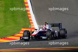 Free Practice, Santino Ferrucci (USA) Trident 25.08.2017. Formula 2 Championship, Rd 8, Spa-Francorchamps, Belgium, Friday.