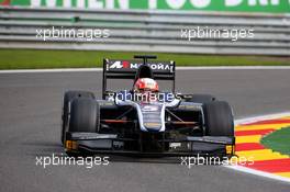 Free Practice, Luca Ghiotto (ITA) RUSSIAN TIME 25.08.2017. Formula 2 Championship, Rd 8, Spa-Francorchamps, Belgium, Friday.