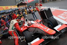 Qualifying, Charles Leclerc (MON) PREMA Racing 25.08.2017. Formula 2 Championship, Rd 8, Spa-Francorchamps, Belgium, Friday.