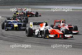 Race 2, Jordan King (GBR) MP Motorsport 16.04.2017. FIA Formula 2 Championship, Rd 1, Sakhir, Bahrain, Sunday.