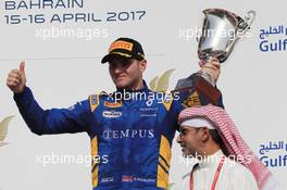 Race 2, 3rd place Oliver Rowland (GBR) DAMS 16.04.2017. FIA Formula 2 Championship, Rd 1, Sakhir, Bahrain, Sunday.