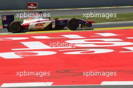 Nabil Jeffri (MAL) Trident 12.05.2017. FIA Formula 2 Championship, Rd 2, Barcelona, Spain, Friday.