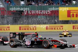 Race 2, Sergio Canamasas (ESP) Rapax 16.07.2017. FIA Formula 2 Championship, Rd 6, Silverstone, England, Sunday.