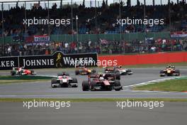 Race 2, Alexander Albon (THA) ART Grand Prix 16.07.2017. FIA Formula 2 Championship, Rd 6, Silverstone, England, Sunday.