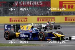 Race 2, Nicolas Latifi (CAN) Dams 16.07.2017. FIA Formula 2 Championship, Rd 6, Silverstone, England, Sunday.