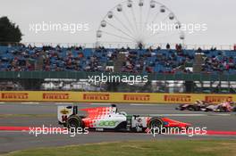 Race 1, Sergio Sette Camara (BRA) MP Motorsport 15.07.2017. FIA Formula 2 Championship, Rd 6, Silverstone, England, Saturday.