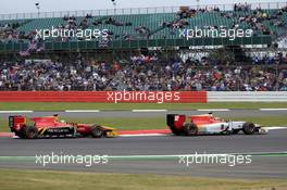 Race 2, Robert Visoiu (ROM) Campos Racing 16.07.2017. FIA Formula 2 Championship, Rd 6, Silverstone, England, Sunday.