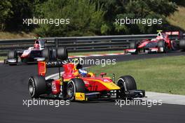 Race 2, Gustav Malja (SWE) Racing Engineering 30.07.2017. FIA Formula 2 Championship, Rd 7, Budapest, Hungary, Sunday.
