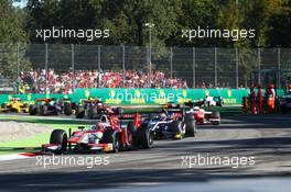 Race 2, Antonio Fuoco (ITA) Prema Racing Team 03.09.2017. Formula 2 Championship, Rd 9, Monza, Italy, Sunday.