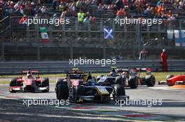 Race 2, Nicoholas Latifi (CAN) DAMS 03.09.2017. Formula 2 Championship, Rd 9, Monza, Italy, Sunday.