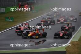 Race 1, The Start 02.09.2017. Formula 2 Championship, Rd 9, Monza, Italy, Saturday.