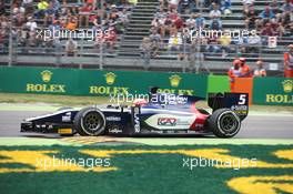 Luca Ghiotto (ITA) Russian Time 01.09.2017. Formula 2 Championship, Rd 9, Monza, Italy, Friday.