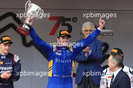 26.05.2017 - Race 1, Oliver Rowland (GBR) DAMS race winner 25-27.05.2017 FIA Formula 2 Championship - Rd 3, Monte Carlo, Monaco