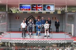 26.05.2017 - Race 1, 1st place Oliver Rowland (GBR) DAMS, 2nd place Artem Markelov (Rus) Russian Time and 3rd place Nobuharu Matsushita (JAP) Art Grand Prix 25-27.05.2017 FIA Formula 2 Championship - Rd 3, Monte Carlo, Monaco