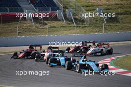 13.05.2017 - Race 1, Arjun Maini (IND) Jenzer Motorsport 12.05.2017-14.05.2016 GP3 Series, Circuit de Barcelona Catalunya, Spain
