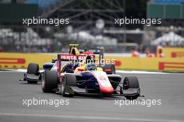 Race 2, Ryan Tveter (USA) Trident 16.07.2017. GP3 Series, Rd 3, Silverstone, England, Sunday.
