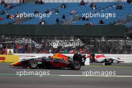 Race 2, Niko Kari (FIN) Arden International 16.07.2017. GP3 Series, Rd 3, Silverstone, England, Sunday.