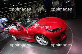Ferrari Portofino 12-13.09.2017. International Motor Show Frankfurt, Germany.