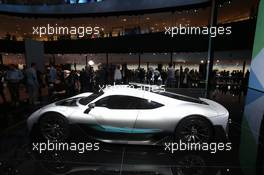 Mercedes AMG Project One 12-13.09.2017. International Motor Show Frankfurt, Germany.