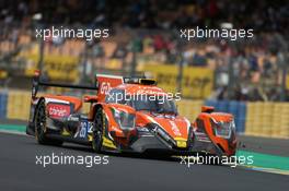 Roman Rusinov (RUS) / Pierre Thiriet (FRA) / Alex Lynn (GBR) #26 G-Drive Racing Oreca 07 Gibson  04.06.2017. Le Mans 24 Hour, Testing, Le Mans, France.