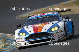 Andrew Howard (GBR) / Liam Griffin (GBR) / Gary Hirsch (GBR) #99 Aston Martin Racing Aston Martin Vantage V8. 04.06.2017. Le Mans 24 Hour, Testing, Le Mans, France.
