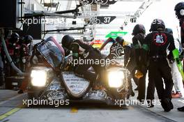 David Cheng (USA) / Alex Brundle (GBR) / Tristan Gommendy (FRA) #37 Jackie Chan DC Racing, Oreca 07 - Gibson. FIA World Endurance Championship, Le Mans 24 Hours - Race, Sunday 18th June 2017. Le Mans, France.