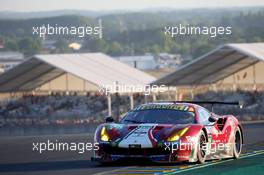 AF Corse - Ferrari 488 GTE LMGTE Pro - James CALADO, Alessandro Pier GUIDI, Lucas DI GRASSI 14.06.2017-18.06.2016 Le Mans 24 Hour Race 2017, Le Mans, France