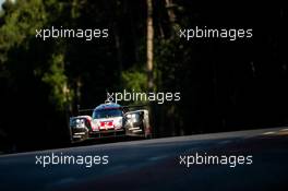 Timo Bernhard (GER) / Earl Bamber (NZL) / Brendon Hartley (NZL) #02 Porsche LMP Team, Porsche 919 Hybrid. FIA World Endurance Championship, Le Mans 24 Hours - Race, Saturday 17th June 2017. Le Mans, France.