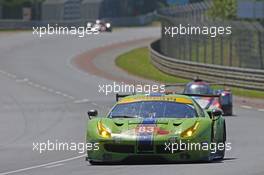 DH Racing - Ferrari 488 GTE LMGTE Am - Tracy KROHN, Niclas JONSSON, Andrea BERTOLINI 14.06.2017-18.06.2016 Le Mans 24 Hour Race 2017, Le Mans, France