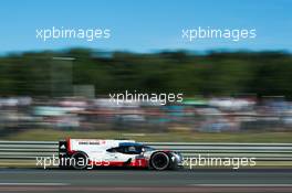 Neel Jani (SUI) / Andre Lotterer (GER) / Nick Tandy (GBR) #01 Porsche LMP Team, Porsche 919 Hybrid. FIA World Endurance Championship, Le Mans 24 Hours - Race, Saturday 17th June 2017. Le Mans, France.