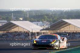 Clearwater Racing - Ferrari 488 GTE LMGTE Am - Weng Sun MOK, Keita SAWA, Matthew GRIFFIN 14.06.2017-18.06.2016 Le Mans 24 Hour Race 2017, Le Mans, France