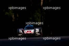 Timo Bernhard (GER) / Earl Bamber (NZL) / Brendon Hartley (NZL) #02 Porsche LMP Team, Porsche 919 Hybrid. FIA World Endurance Championship, Le Mans 24 Hours - Race, Saturday 17th June 2017. Le Mans, France.