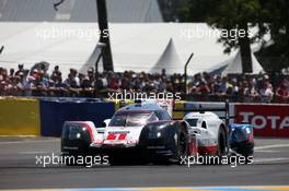 Neel Jani (SUI) / Andre Lotterer (GER) / Nick Tandy (GBR) #01 Porsche LMP Team, Porsche 919 Hybrid. 14.06.2017-18.06.2016 Le Mans 24 Hour Race 2017, Le Mans, France