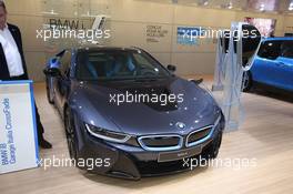 BMW I8 Garage Italia 07-08.03.2017. Geneva International Motor Show, Geneva, Switzerland. www.xpbimages.com, EMail: requests@xpbimages.com - copy of publication required for printed pictures. Every used picture is fee-liable. © Copyright: Photo4 / XPB Images