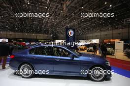 Alpina B5 07-08.03.2017. Geneva International Motor Show, Geneva, Switzerland. www.xpbimages.com, EMail: requests@xpbimages.com - copy of publication required for printed pictures. Every used picture is fee-liable. © Copyright: Photo4 / XPB Images