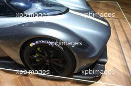 Aston Martin Valkyrie 07-08.03.2017. Geneva International Motor Show, Geneva, Switzerland. www.xpbimages.com, EMail: requests@xpbimages.com - copy of publication required for printed pictures. Every used picture is fee-liable. © Copyright: Photo4 / XPB Images
