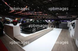 Brembo stand 07-08.03.2017. Geneva International Motor Show, Geneva, Switzerland. www.xpbimages.com, EMail: requests@xpbimages.com - copy of publication required for printed pictures. Every used picture is fee-liable. © Copyright: Photo4 / XPB Images