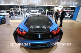 BMW I8 Garage Italia 07-08.03.2017. Geneva International Motor Show, Geneva, Switzerland. www.xpbimages.com, EMail: requests@xpbimages.com - copy of publication required for printed pictures. Every used picture is fee-liable. © Copyright: Photo4 / XPB Images