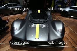 Aston Martin Valkyrie 07-08.03.2017. Geneva International Motor Show, Geneva, Switzerland. www.xpbimages.com, EMail: requests@xpbimages.com - copy of publication required for printed pictures. Every used picture is fee-liable. © Copyright: Photo4 / XPB Images