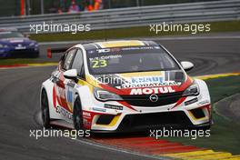04.05.2017 - Free Practice 2, Pierre-Yves Corthals (BEL) Opel Astra TCR, DG Sport CompÃ©tition 04-06.05.2017 TCR International Series, Round 3, Spa Francorchamps, Spa, Belgium